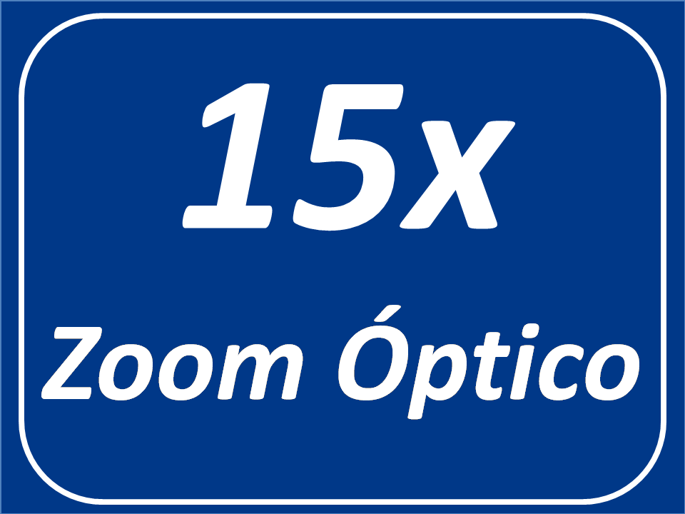 Zoom Óptico 15x