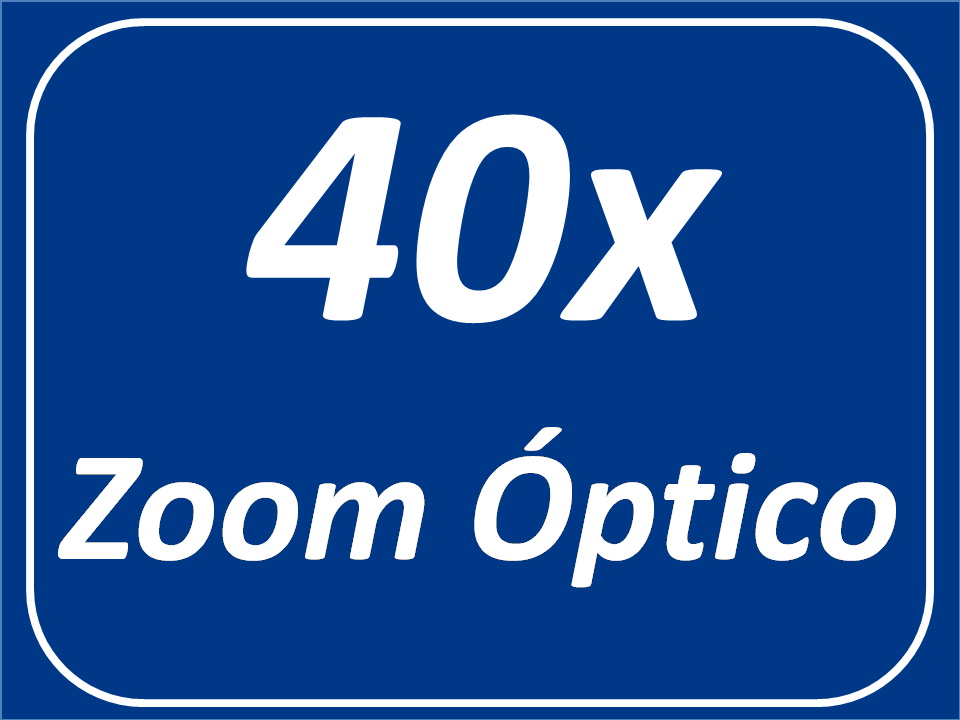 40x Zoom Óptico