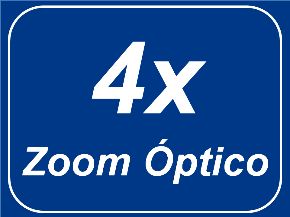 Zoom Óptico 4x