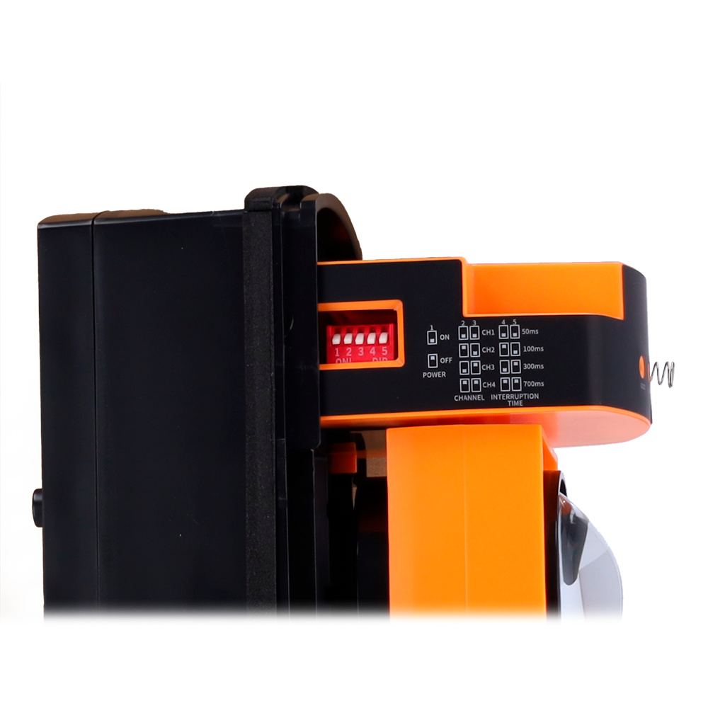 ABE-200W | Barrera de infrarrojos de 3 haces | Alcance 200 / 600 metros | Alimentación por pilas 