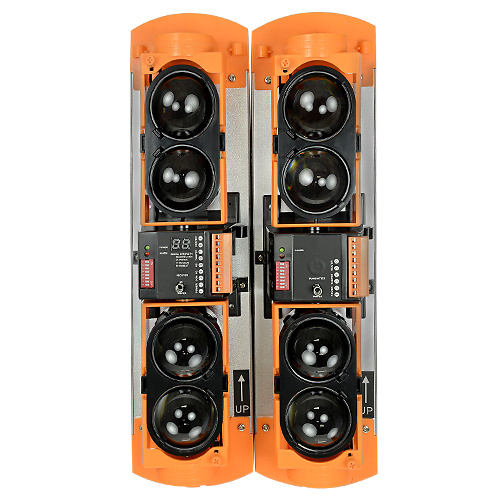 barrera-abh-250l-exterior-ip65 Barrera ABH-250L para uso exterior, con protección IP65 y alcance de 250m, resistente a la intemperie