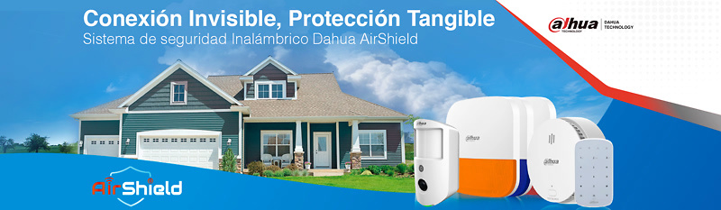 AIRSHIELD  | DAHUA  -  Tecnología de Conexión Invisible y Protección Tangible