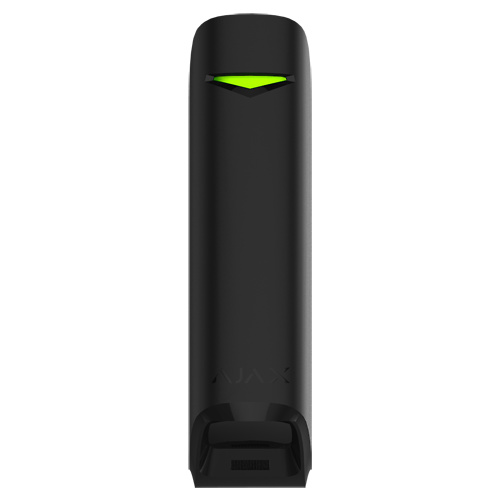 AJ-CURTAINPROTECT-B | AJAX El detector AJ-CURTAINPROTECT-B ofrece seguridad avanzada con detección perimetral precisa gracias a su alcance ajustable de 6 a 15 metros. Diseñado para minimizar falsas alarmas, es inmune a mascotas de hasta 15 kg, permitiendo su uso en hogares con animales. Su conectividad inalámbrica de largo alcance, hasta 1700 metros, garantiza una comunicación eficiente con la central de alarma. Funciona con una batería de 3 años de duración, asegurando un mantenimiento sencillo. Su diseño compacto y versátil permite instalación en paredes o techos, ideal para proteger ventanas, puertas o áreas específicas. Perfecto para quienes buscan una solución confiable y adaptable para su hogar o negocio