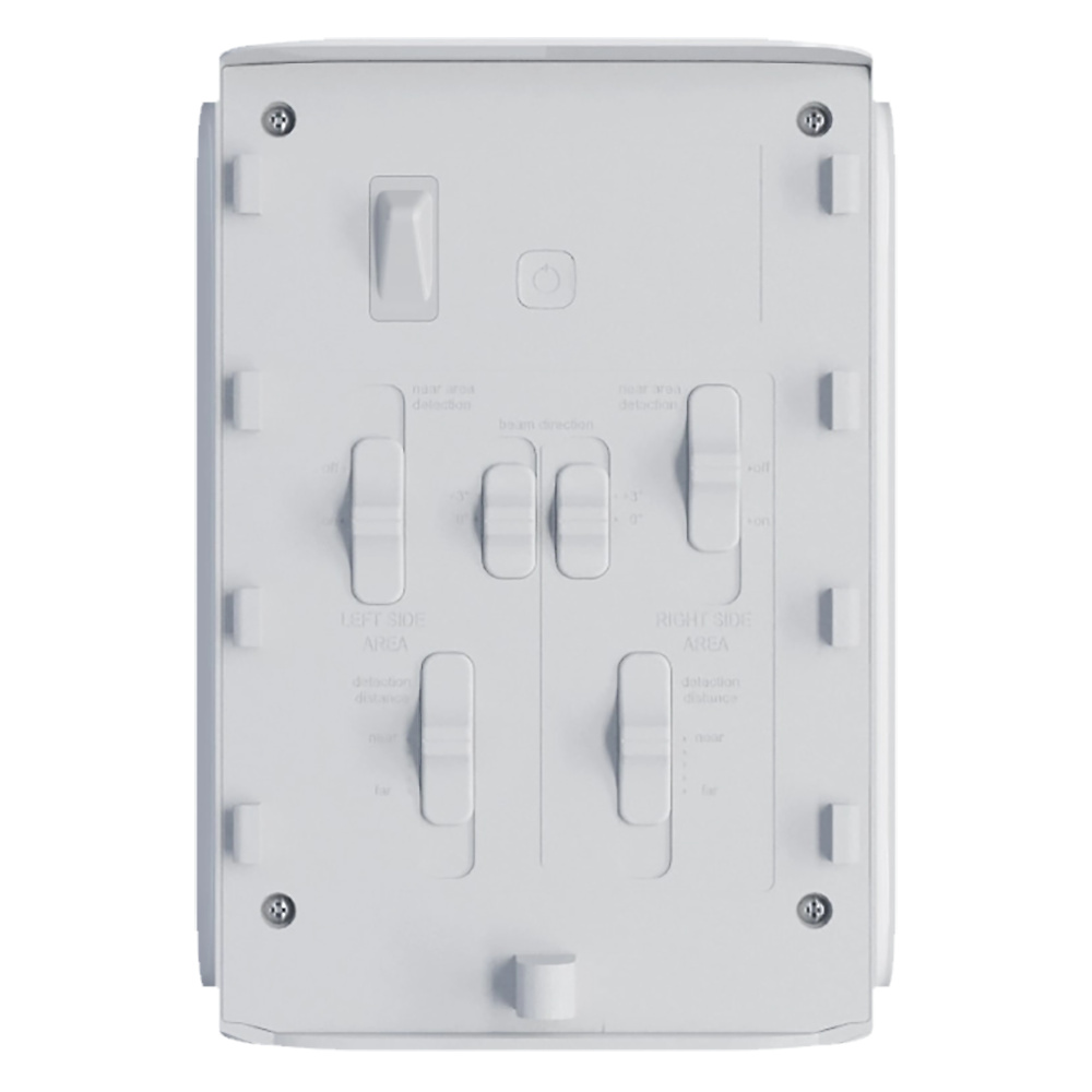 AJ-DUALCURTAINOUTDOOR-W | AJAX - Detector dual tipo Cortina | Alcance detección 4 a 15 metros configurable | Apto para Exterior 