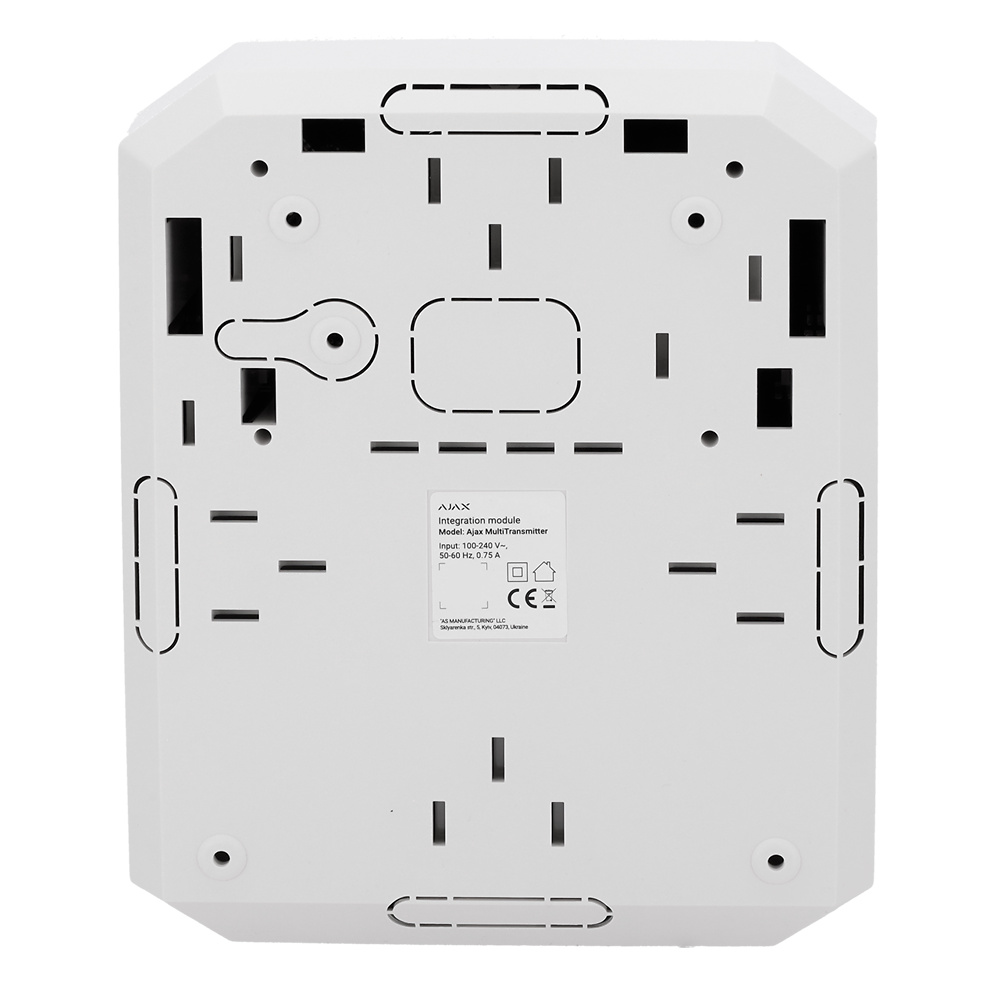 AJ-MULTITRANSMITTER-3EOL-W | AJAX - Expansor de zonas cableadas | Inalámbrico 868 MHz Jeweller | Alcance espacio abierto 2000 metros 