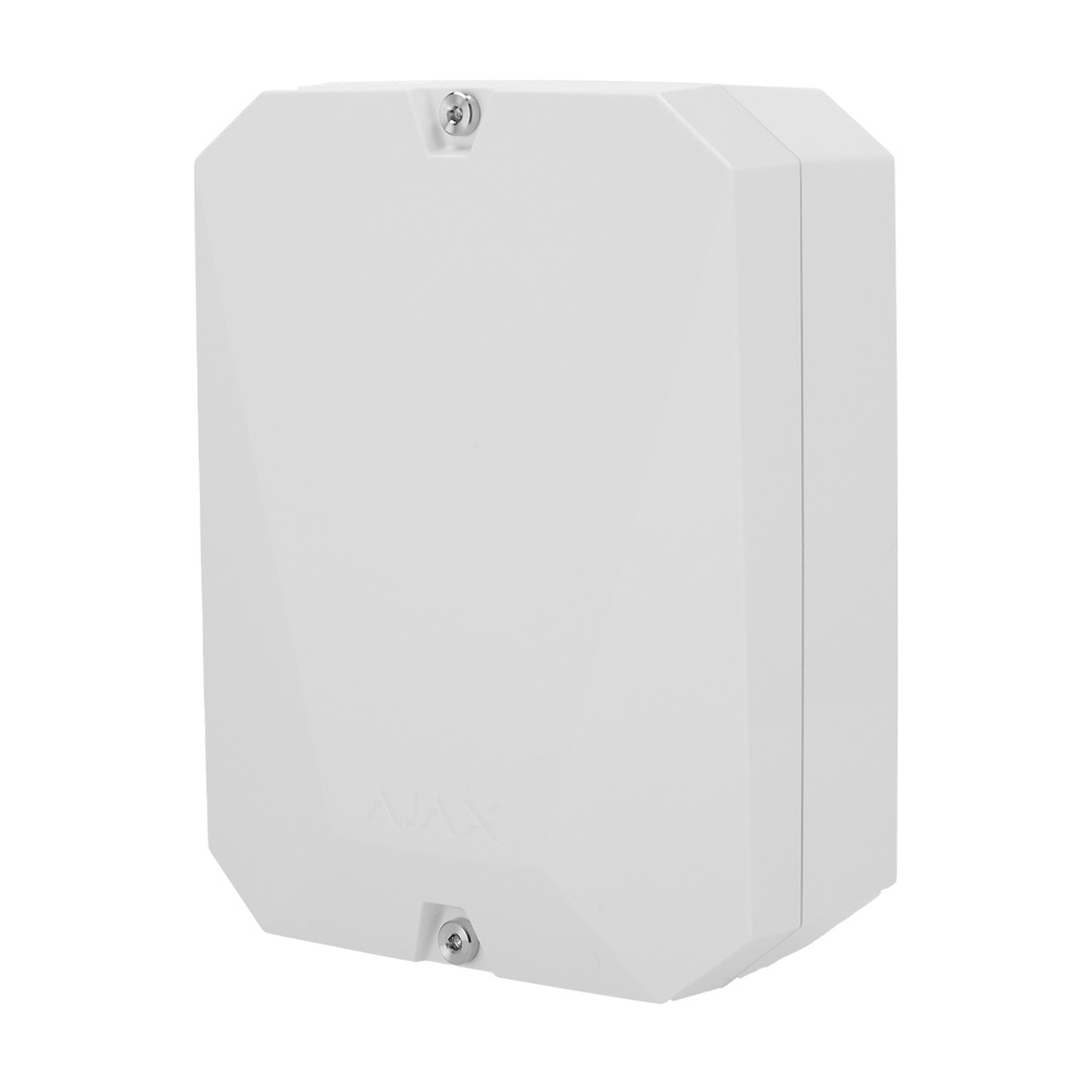 AJ-MULTITRANSMITTER-3EOL-W | AJAX - Expansor de zonas cableadas | Inalámbrico 868 MHz Jeweller | Alcance espacio abierto 2000 metros 
