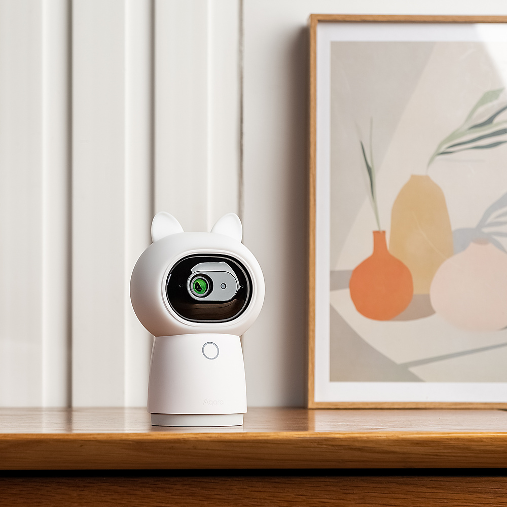 AQ-CH-H03 | AQARA - Cámara Wifi Interior G3 | 3 Mpx | Ángulo de Visión de 110° | Reconocimiento Facial y Gestos con IA 