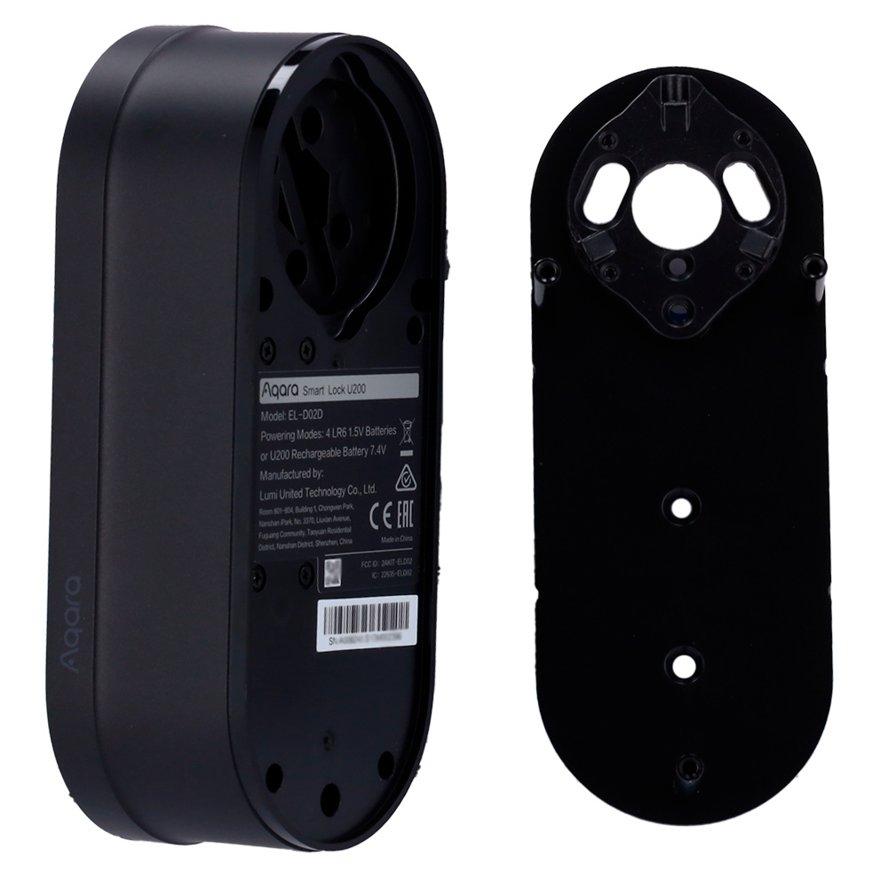 AQ-EL-D02D-B | AQARA - Cerradura inteligente U200 | Comunicación inalámbrica Matter / Thread / NFC / Bluetooth 5.1 