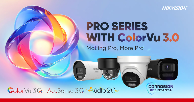 ColorVu 3.0  -  HIKVISION | Tecnología que permite vídeo a color 24/7 con sensores de nueva generación  |'  ideal para vigilancia nocturna precisa y disuasión activa