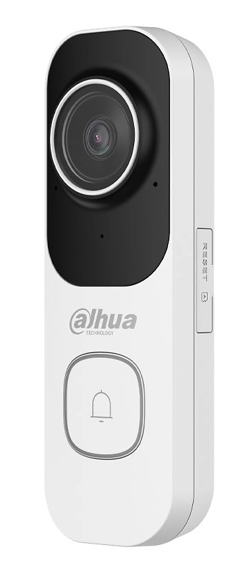 DH-IPC-DB41AP-0210B-White-EUR | DAHUA - DH-DB41AB | DAHUA - Videotimbre con WiFi | Cámara de 4 Mpx | Audio bidireccional con micrófono y altavoz integrados | Montaje en Superficie 