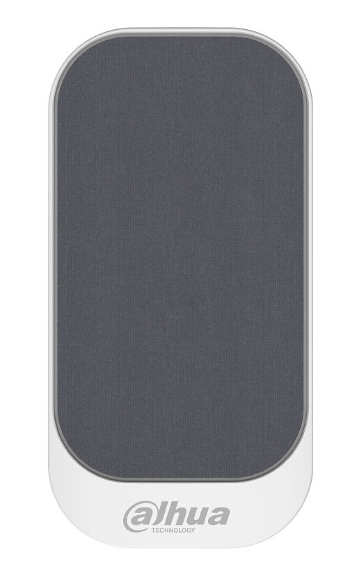 DH-IPC-DS1AP-Grey-EUR-DAHUA Dahua DH-IPC-DS1AP-Grey-EUR, timbre interior Wi-Fi 2,4 GHz en color gris con altavoz integrado y tonos configurables; compacto y elegante para el hogar