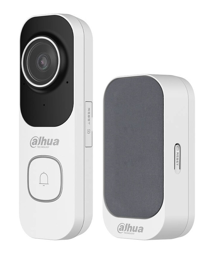DH-VDKP01-WG | DAHUA - Videotimbre con WiFi 6 y timbre inalámbrico incluido | Llamada proactiva y audio bidireccional | Montaje en Superficie 