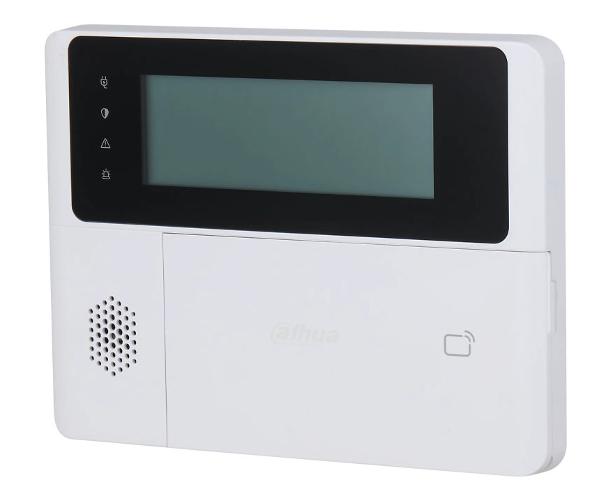 DHI-ARK30C-RW2(868) | DAHUA - Teclado vía radio LCD Dahua con lector IC/Desfire | Frecuencia 868 MHz 