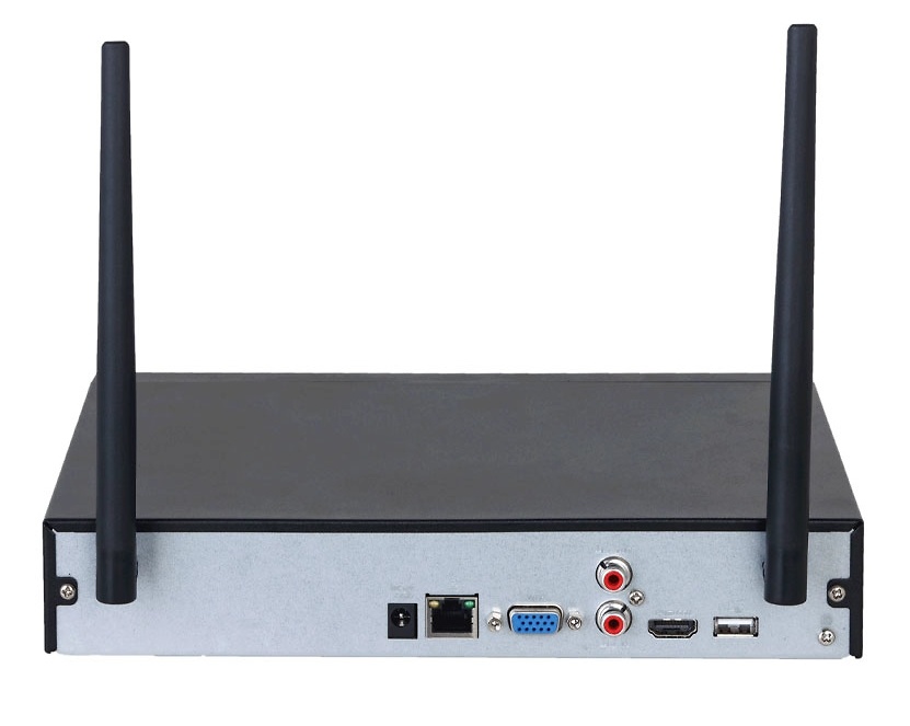 DHI-NVR1104HS-W-S2-CE | DAHUA - Grabador NVR Wifi | 4 Canales | Ancho de banda 40/40Mbps de entrada/salida (16/16Mbps en modo WiFi) 