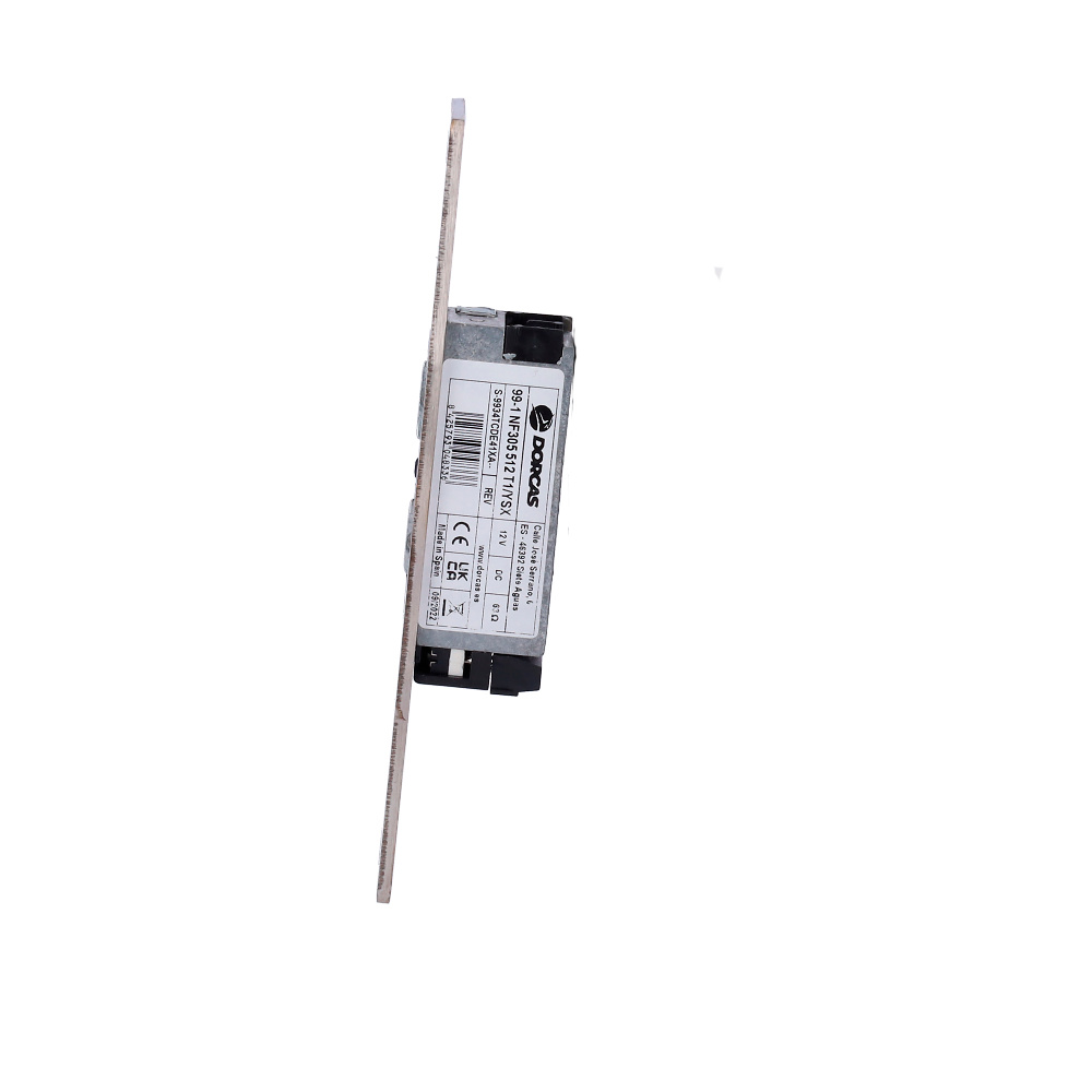 instalacion-abrepuertas-dr-99nf-305-512-top-ysx-puerta-sencilla-sin-corte Instalación del abrepuertas eléctrico DR-99NF-305-512-TOP/YSX en una puerta sencilla, sin necesidad de corte, ideal para sistemas de control de acceso