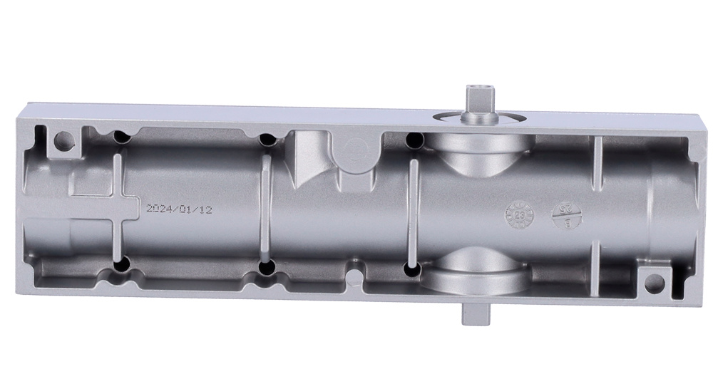Cierrapuertas Dorcas | DR-D-22233 Para puertas con anchura comprendida entre 850 y 1250 mm Apertura máxima de 160° Dos velocidades de cierre ajustable Más de 500.000 ciclos de uso Color negro