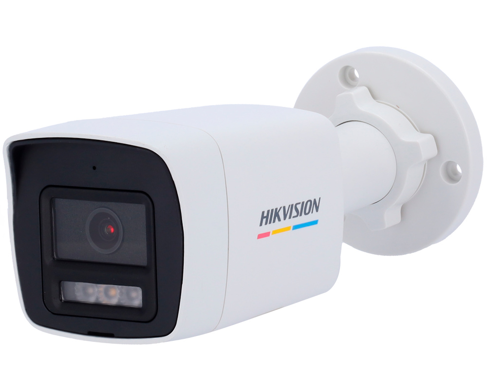 DS-2CD1047G2H-LIUF/SL(2.8mm)  |  HIKVISION  -  Cámara  IP Bullet  |  ColorVu  |  4 Mpx  |  Lente fija 2,8 mm | Luz híbrida: IR y Luz Blanca alcance 30 metros  |  Detección de movimiento 2.0  |  Micrófono integrado