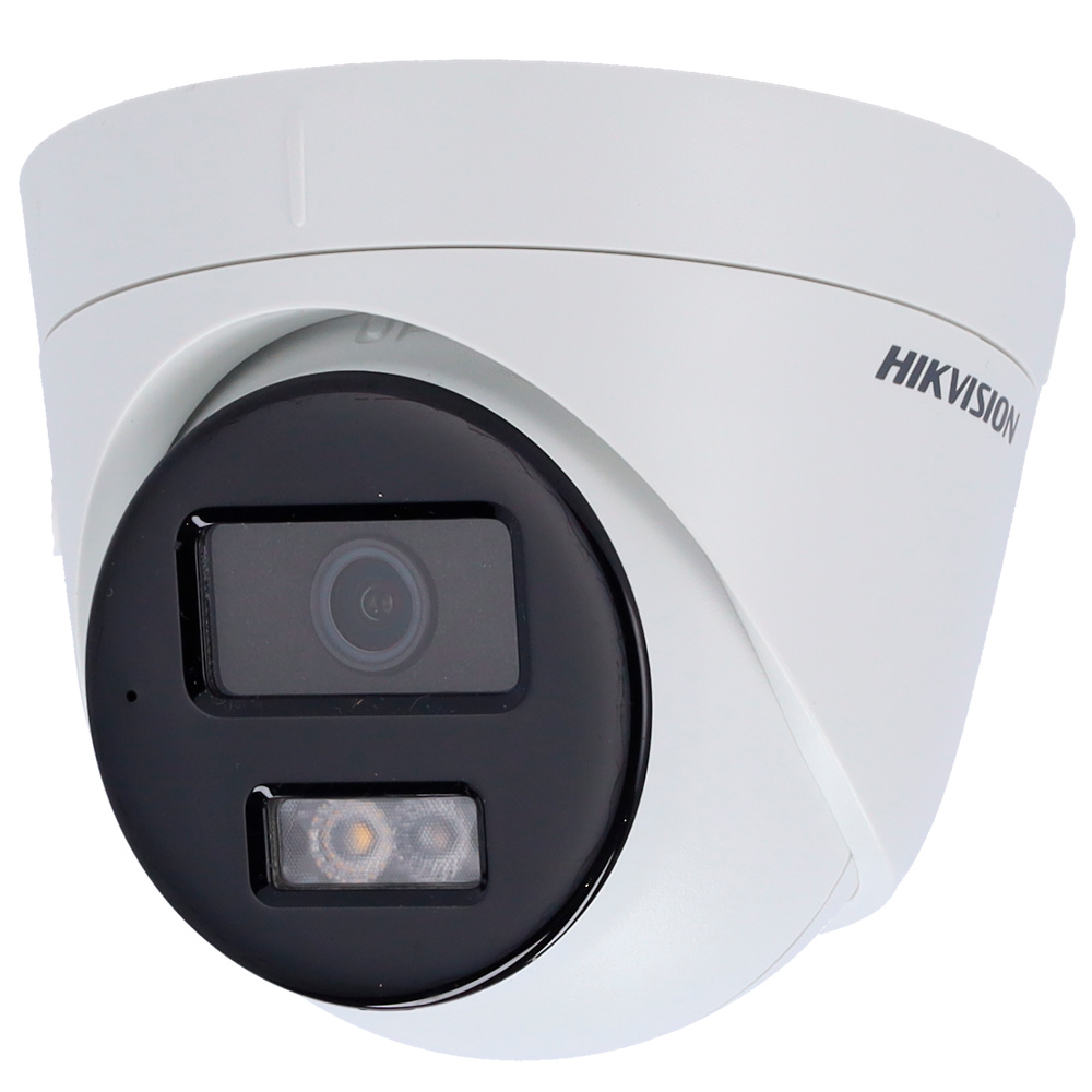 DS-2CD1341G2-LIU(2.8mm)  |  HIKVISION  -  Cámara de vigilancia IP  |  4 Mpx  |  Lente fija 2,8 mm  |  Luz híbrida: IR y luz blanca 20 metros  |  Micrófono integrado  |  Detección de movimiento 2.0