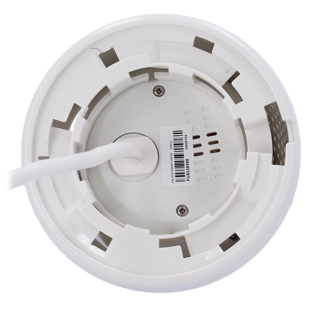 DS-2CD1383G2-LIUF/SL(2.8mm) | HIKVISION - Cámara IP Domo | 8 Mpx | Lente fija 2,8 mm | Smart Dual Light 30 metros | Detección de Movimiento 2.0 | Micrófono integrado 