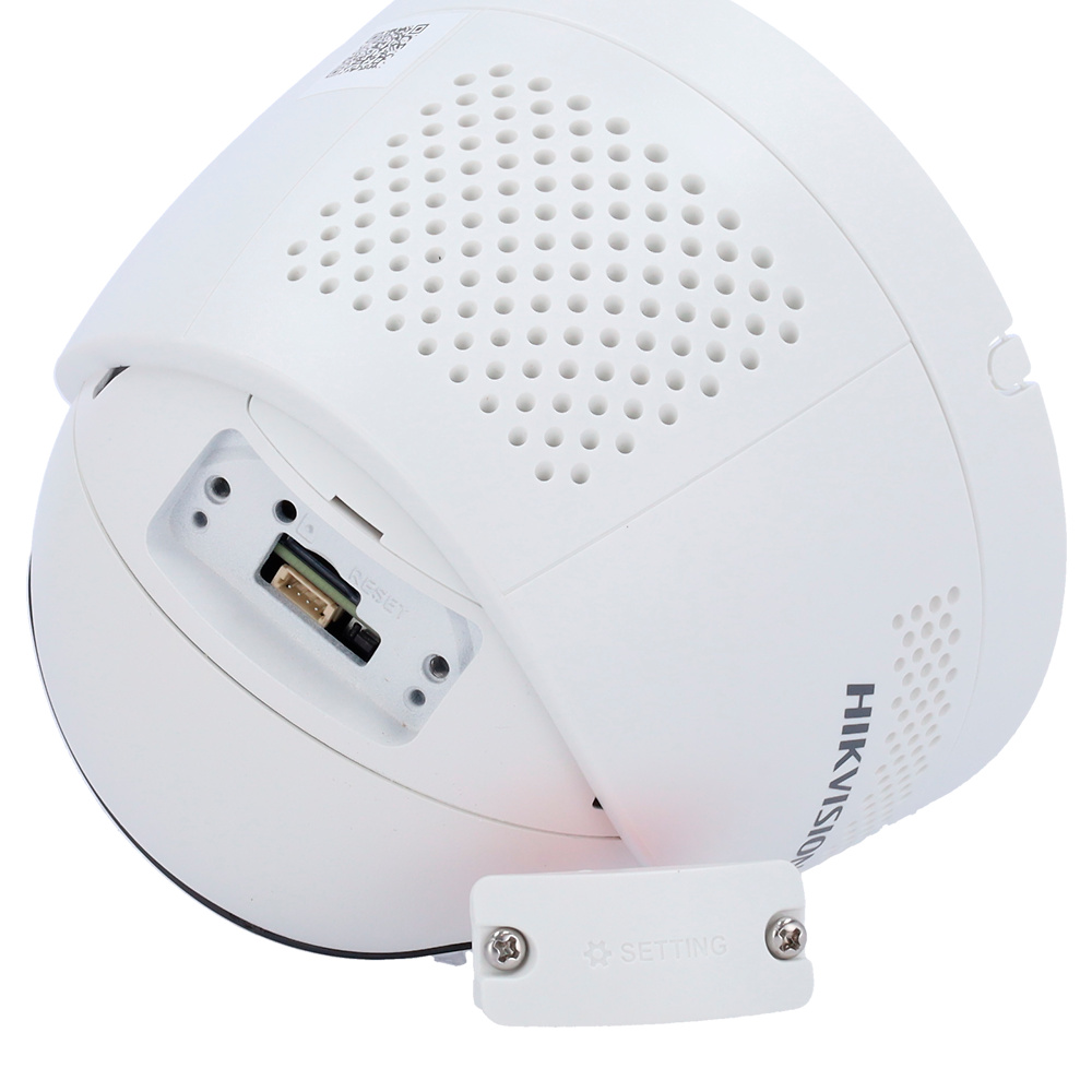 DS-2CD1383G2P-LIUF/SL(2mm) | HIKVISION - Cámara IP dual Panorámica | 8 Mpx | Lente 2 mm | Luz híbrida 30 m | Sirena y flash disuasorios | Detección de movimiento 2.0 
