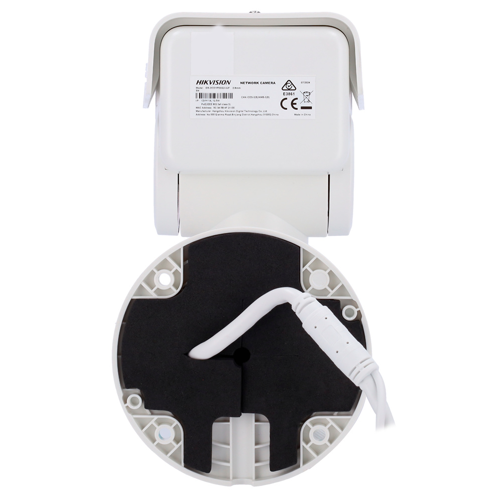 DS-2CD1P43G2-I(2.8mm) | HIKVISION - Cámara IP Bullet PT gama Value | 4 Mpx | Lente fija 2.8mm | Leds IR 30 metros | Detección de movimiento 2.0 