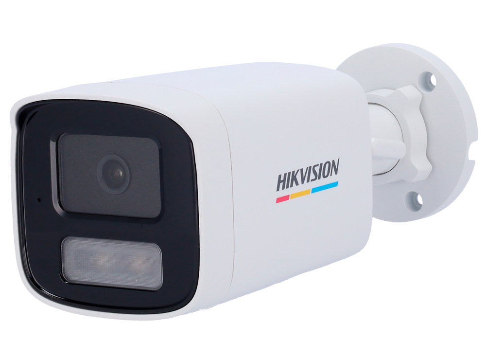 DS-2CD1T47G2H-LIU(4mm)  |  HIKVISION  -  Cámara  IP Bullet ColorVu |  4 Mpx  |  Lente 4 mm |  Luz híbrida alcance 50 m  |  Micrófono integrado  |  Detección de movimiento 2.0