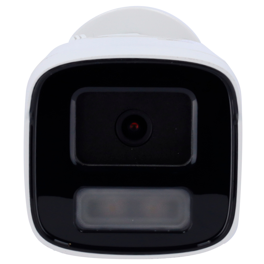 DS-2CD1T83G2-LIUF/SL(4mm) BULLET HIKVISON Hikvision DS-2CD1T83G2-LIUF/SL(4mm) con diseño resistente y compacto, lente fija, sensor CMOS de alto rendimiento y ranura MicroSD. Perfecta para sistemas de seguridad profesionales