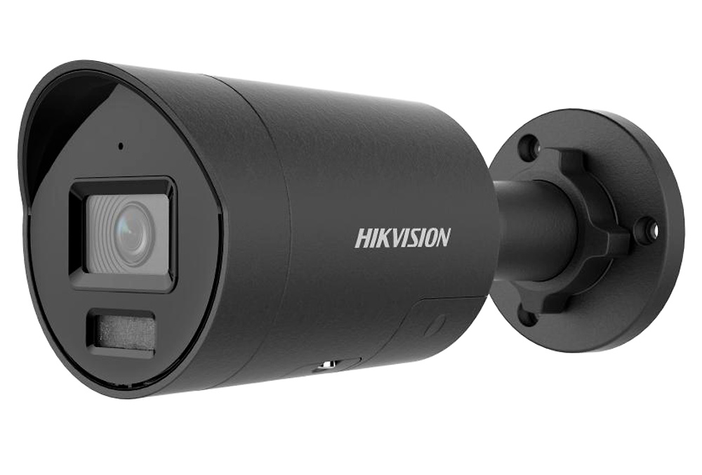 DS-2CD2047G2H-LIU/SL(2.8)/eF/BLACK  |  HIKVISION  -  Cámara  IP Gama PRO  |  4 Mpx  |  Lente 2.8 mm  |  Luz híbrida 40 metros  |  ColorVu | Micrófono y Altavoz integrados