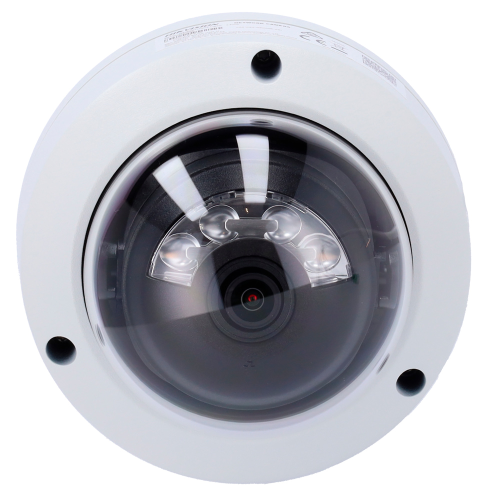 DS-2CD2123G2-LIS2U(2.8mm) | HIKVISION - Cámara IP AcuSense | Gama Value | 2 Mpx | Lente Fija 2,8 mm | Micrófono integrado | Luz híbrida 30 metros | Detección de movimiento 2.0 