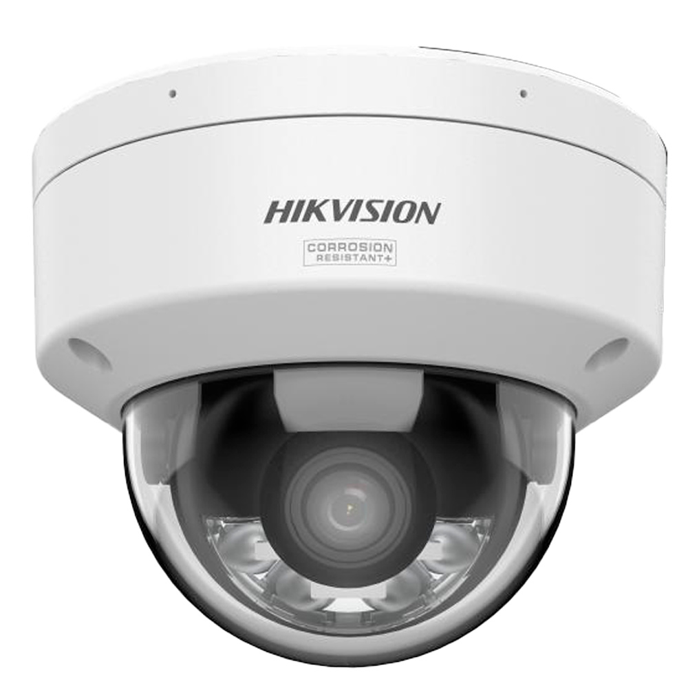 DS-2CD2147G3-LIS2UY(2.8mm)  |  HIKVISION  -  Cámara Domo IP AcuSense 3.0 |  4 Mpx  |  Lente fija 2,8 mm  | Luz Híbrida IR 30 metros