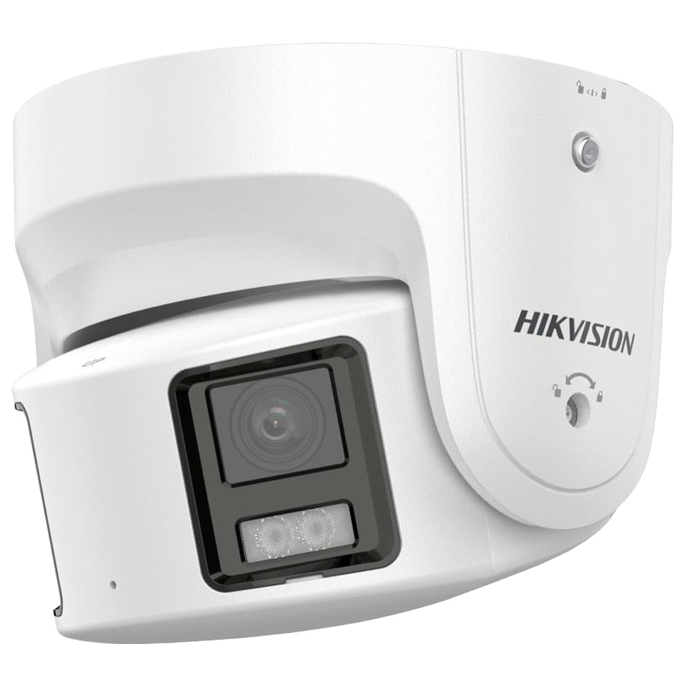 DS-2CD2387G2P-LSU/SL(4mm)(C) |  HIKVISION  -  Cámara IP Panorámica Turret  | Gama PRO |  8 Mpx  |  Lente fija 2,8mm | AcuSense | Sirena y flash disuasorio