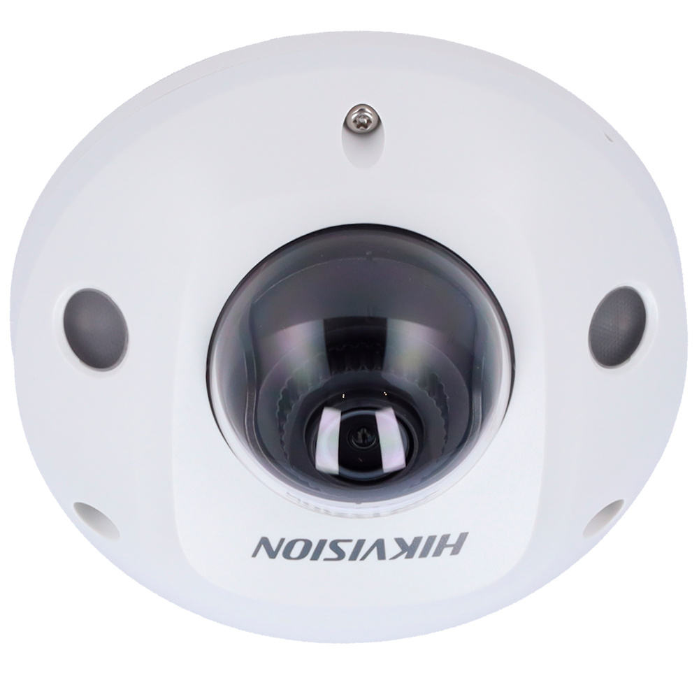 DS-2CD2543G2-IS(2.8mm) | HIKVISION - Cámara Domo IP | 4 Mpx | Lente fija 2.8 mm | Leds IR 30 metros | Micrófono integrado Detección de movimiento 2.0 