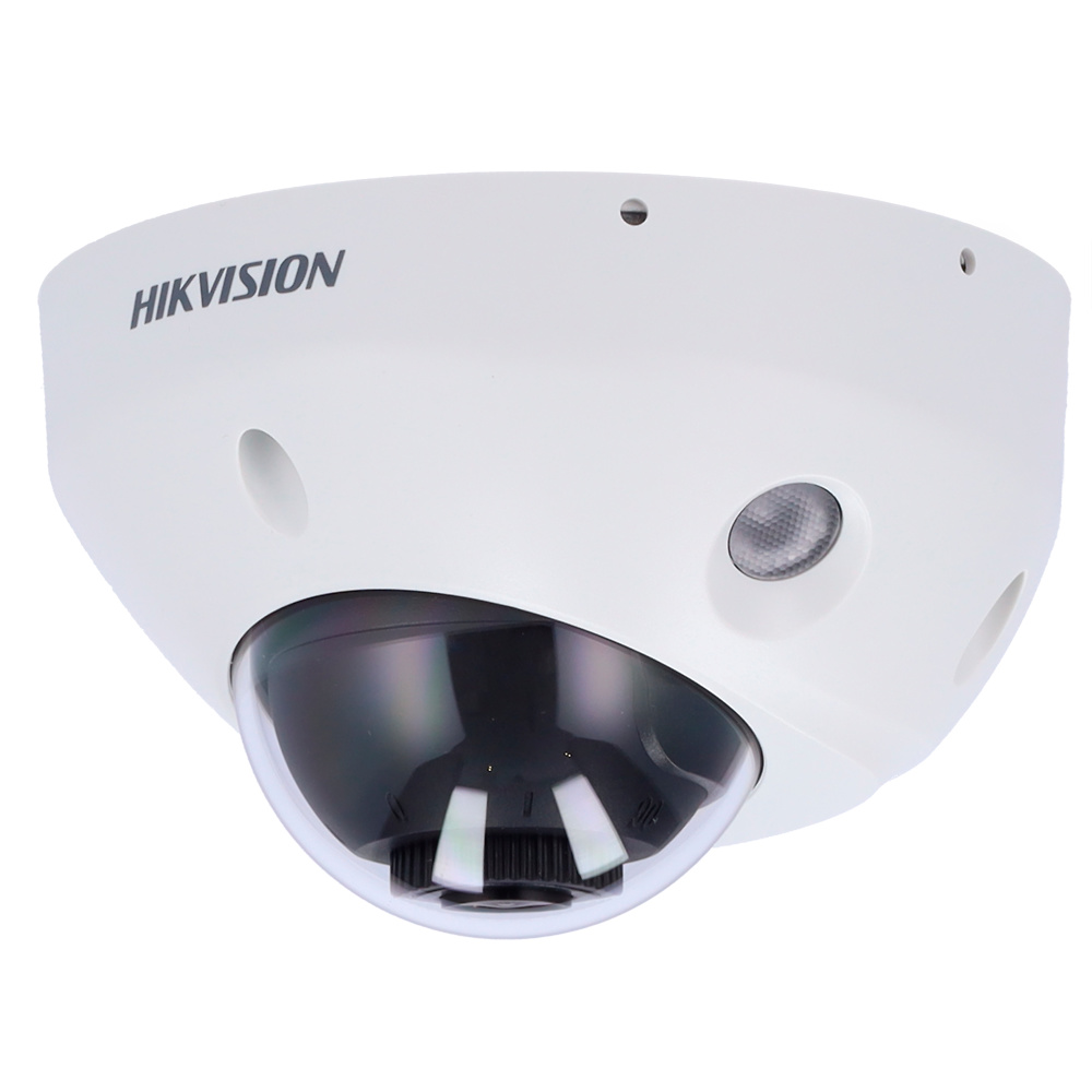 DS-2CD2586G2-IS(2.8mm)(C)  |  HIKVISION  -  Cámara Domo IP  |  Gama PRO  |  8 Mpx  |  Lente fija 2,8mm  | Micrófono integrado  |  Leds IR 30 metros  |  Detección de movimiento 2.0