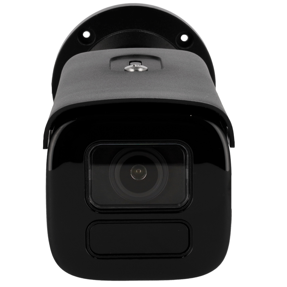 HIKVISION BULLET Cámara Hikvision DS-2CD2646G2HT-IZS con visión nocturna IR de 60 m, WDR 120 dB, reconocimiento facial y almacenamiento en microSD de 512 GB. Compatible con PoE+