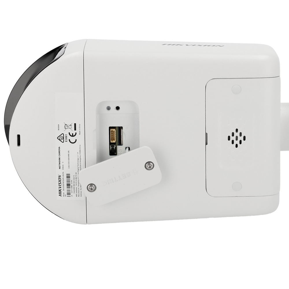DS-2CD2T67G2P-LSU/SL(2.8mm)(C) | HIKVISION - Cámara IP Bullet Gama PRO | 6 Mpx | Lentes 2.8mm | Luz blanca 40 metros | Sirena y flash disuasorio 