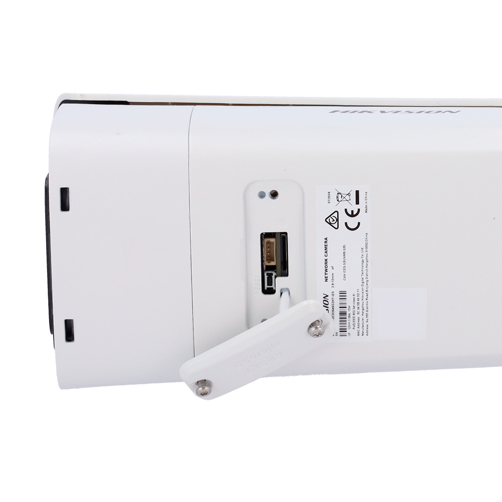 DS-2CD3646G2-IZS(7-35mm)(H)(eF) | HIKVISION - Cámara IP Bullet Gama PRO | 4 Mpx | Lente motorizada | Luz híbrida 80 metros | Detección de movimiento 2.0 | Alarmas 