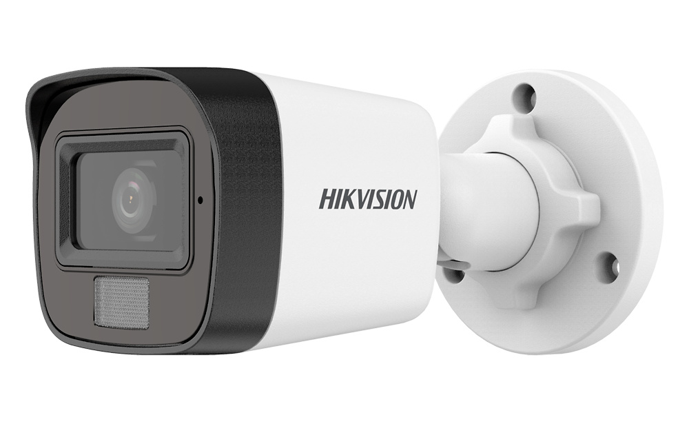 DS-2CE16K0T-LFS(2.8mm) |  HIKVISION  -   Cámara Bullet 4N1  |  3K (2960x1665)  |  Lente fija 2,8 mm  |  Dual light: Smart IR 30 m, luz blanca 20 m
