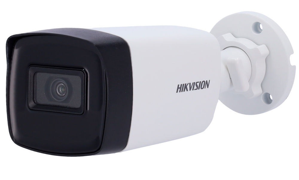 DS-2CE17H0T-IT3FS(2.8mm)  |  HIKVISION  -  Cámara  Bullet 4 en 1  |  Gama Value  | 5 Mpx  |  Lente fija 2,8 mm |  Leds IR 40 metros  |  Micrófono integrado