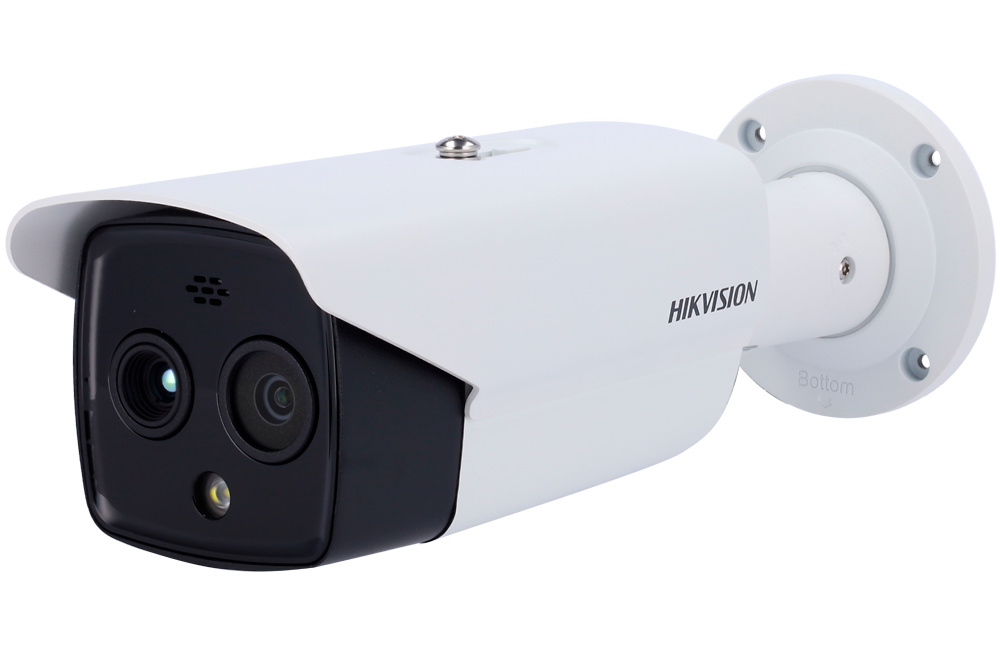 DS-2TD2628T-3/QA | HIKVISION  -  Cámara térmica Dual IP  |  Detección de preventiva de Incendios y Alarma