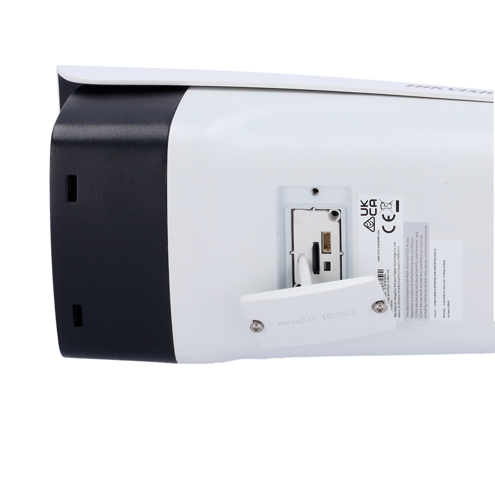 DS-2TD2637-25/QY | HIKVISION - Cámara Térmica Bullet | Sensor térmico 384x288 VOx | Lente 25 mm | Sensor óptico 1/2.7” 4 Mpx | Lente 12 mm 