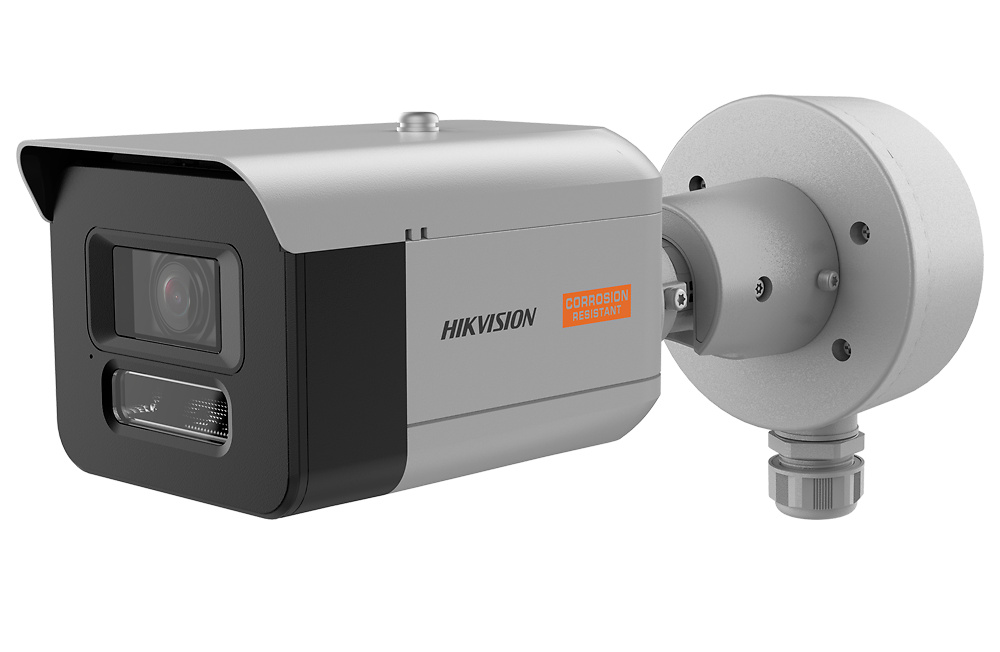 DS-2XC3T46G0H-LISU(PA)(2.8mm) |  HIKVISION  -  Cámara  IP AcuSense  Gama Solutions  |  4 Mpx  |  Lente fija 2,8 mm |  Luz híbrida 50 m | ColorVu  |  Detección de movimiento 2.0  | IP68 | IK10 | NEMA 4X
