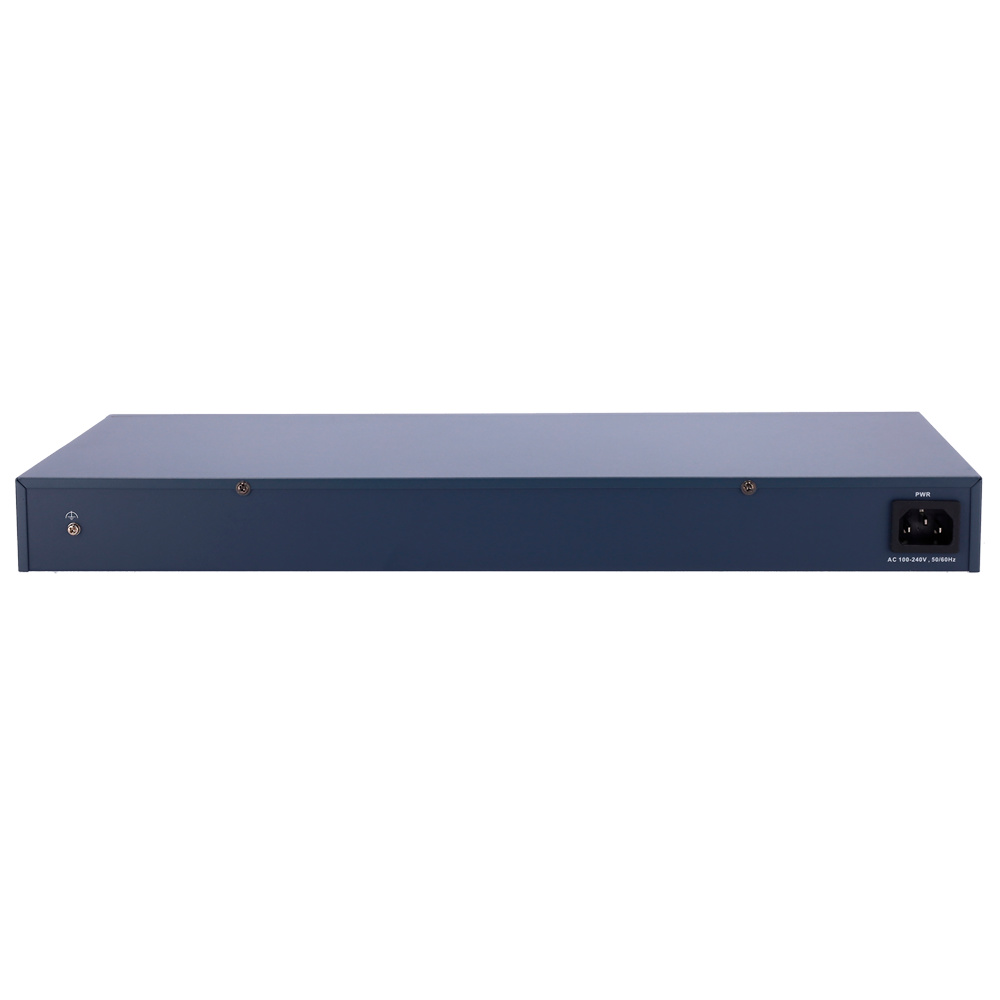 DS-3E1526P-EI/M | HIKVISION - Switch PoE de 24 puertos RJ45 GE + 2 puertos Gigabit RJ45/SFP | 230W 