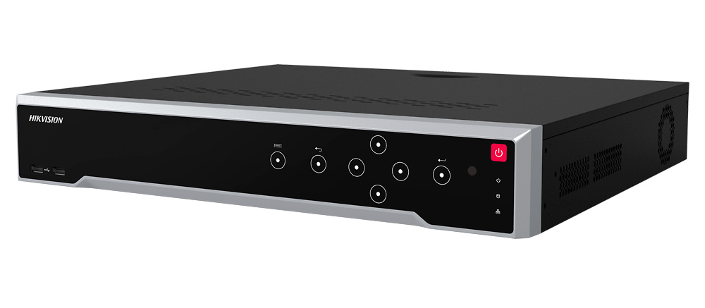 DS-7732NI-M4/16P | HIKVISION El NVR DS-7732NI-M4/16P de Hikvision ofrece un ancho de banda entrante de hasta 320 Mbps, permitiendo la grabación simultánea de múltiples cámaras en alta resolución. Incorpora tecnología AcuSense Lite para la clasificación de objetivos humanos y vehículos, mejorando la precisión en la detección de eventos. Compatible con múltiples protocolos de red y dispositivos de terceros gracias al soporte ONVIF, garantiza una integración flexible en diversas infraestructuras de seguridad. Su interfaz intuitiva y soporte para acceso remoto a través de aplicaciones móviles facilitan la gestión y monitoreo en tiempo real