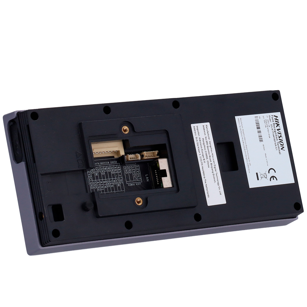 DS-K1T344MBFWX-E1 | HIKVISION - Terminal de Control de acceso y presencia autónomo | PoE | Identificación por Facial, huella, tarjeta MF, QR y PIN | IP65 