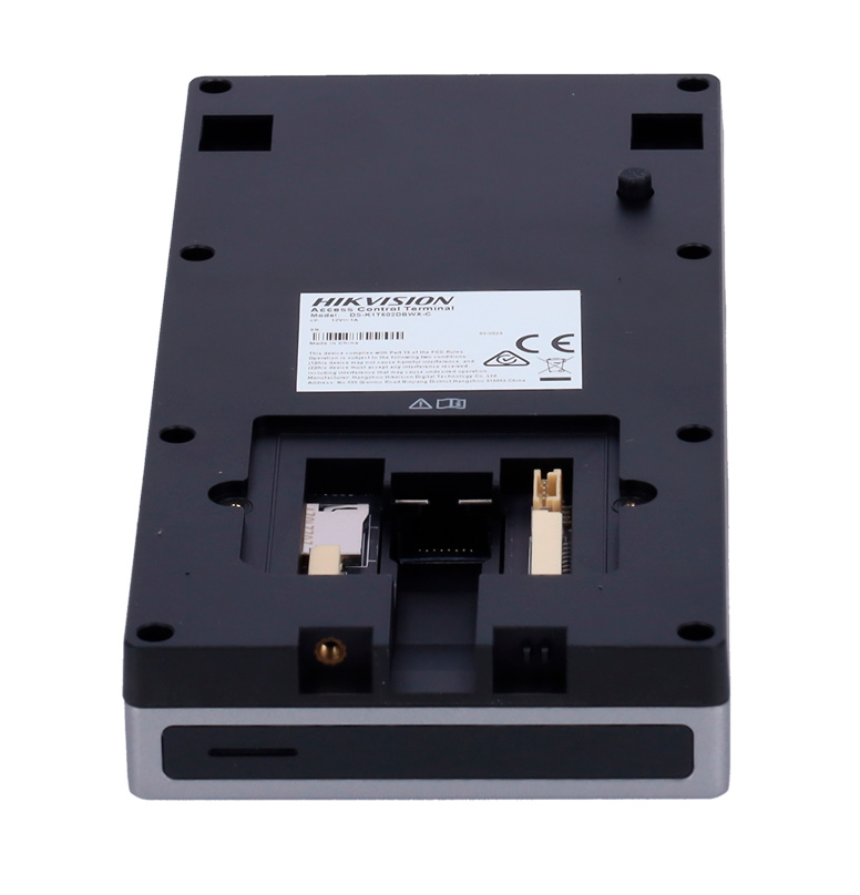 DS-K1T502DBWX-CQR | HIKVISION - Terminal autónomo de Control de Accesos con cámara IP65 IK09 | Identificación por Tarjeta MF DESFire, QR dinámico y PIN | Comunicación TCP/IP, WiFi, RS485 y Wiegand 