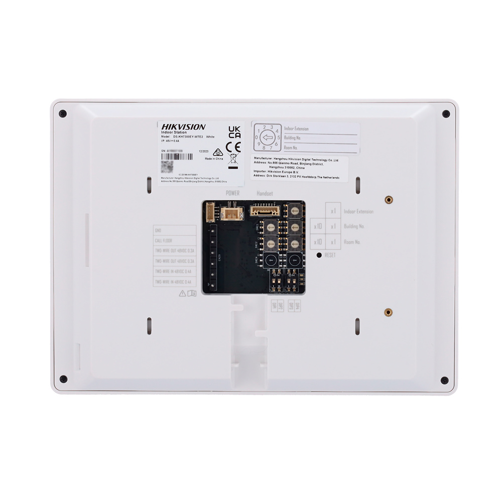 DS-KH7300EY-TE2/White | HIKVISION - Monitor para videoportero | Pantalla de 7