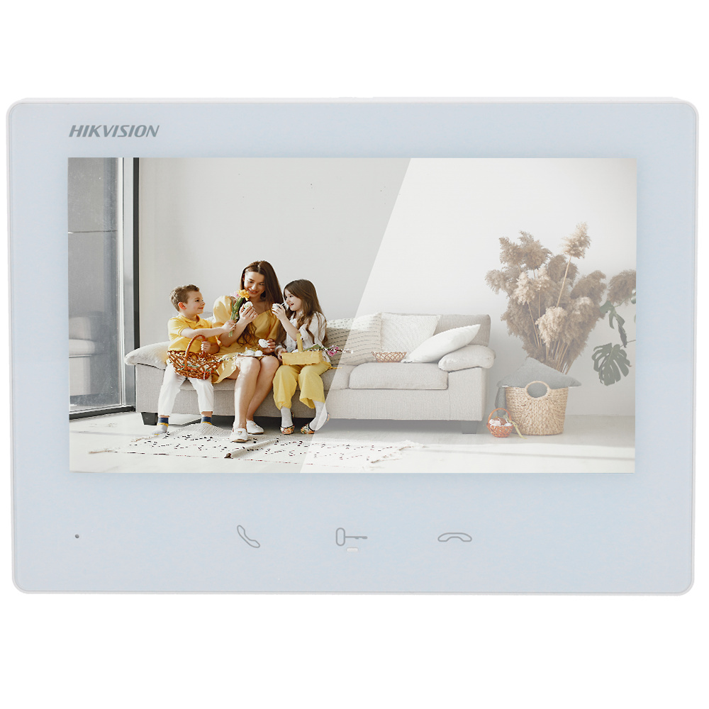 DS-KH7300EY-TE2/White | HIKVISION - Monitor para videoportero | Pantalla de 7