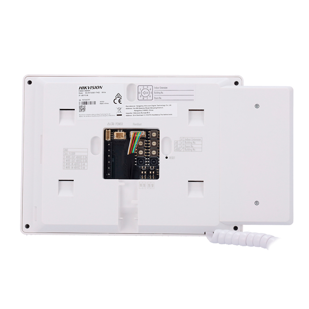 DS-KH7300EY-WTHE2/White | HIKVISION - Monitor para videoportero | Pantalla de 7