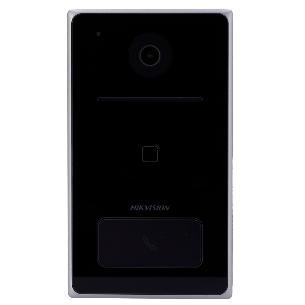 DS-KV6133-WME1 | HIKVISION - Videoportero IP WiFi | Lector de tarjetas MF 13,56Mhz | Conexión TCP/IP, WiFi (sólo P2P) y RS485 - PoE IEEE802.3af 