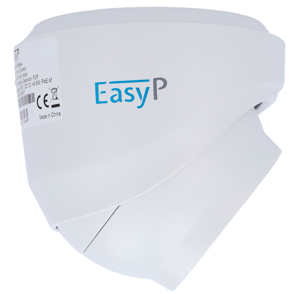 Cámara IP ECO ONVIF Cámara de vigilancia con detección avanzada de humanos y vehículos, lente de 2.8 mm, grabación en tiempo real y diseño resistente al agua y polvo. Alimentación PoE para fácil instalación